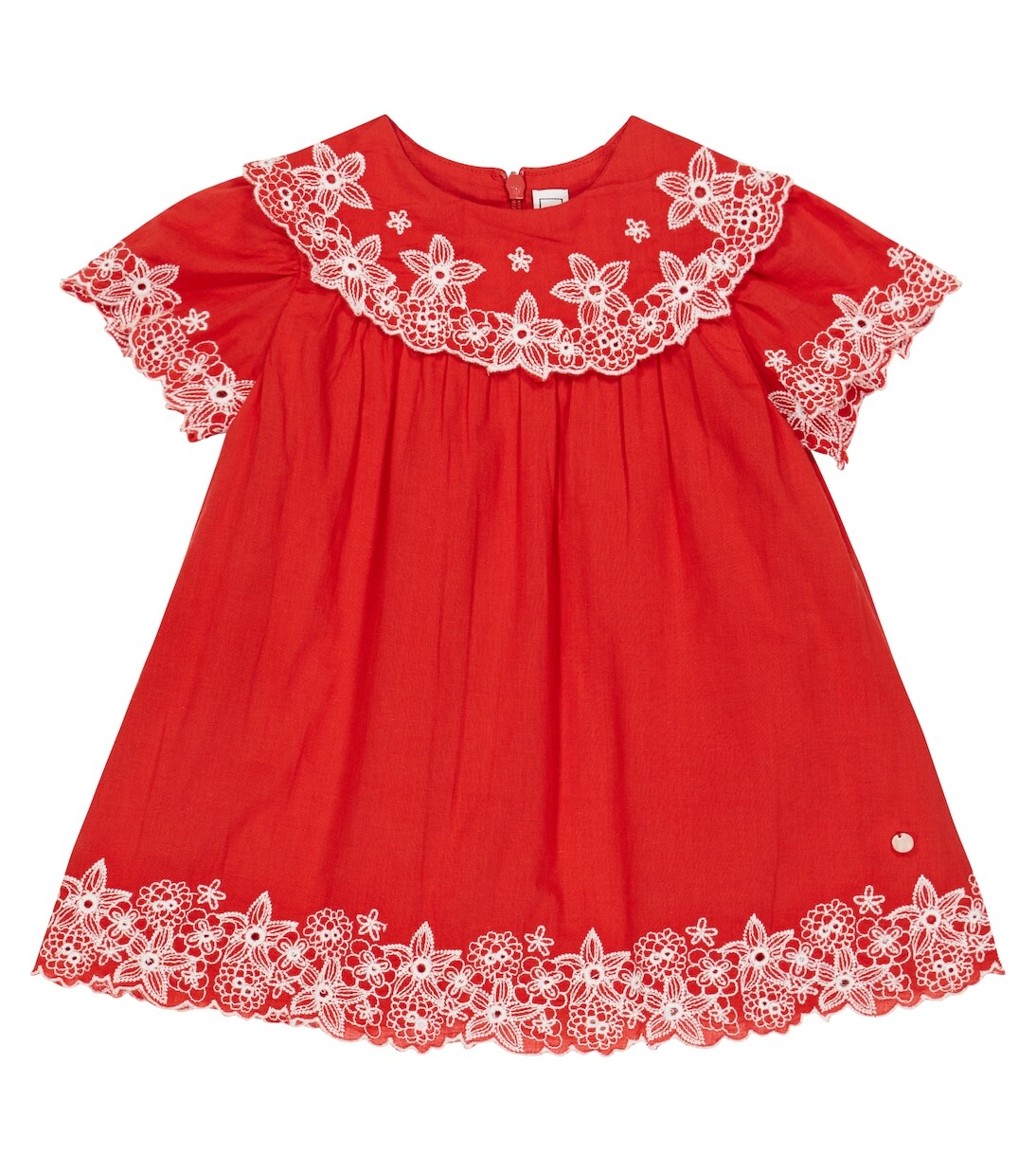 

Хлопковое платье baby broderie anglaise Tartine Et Chocolat, красный