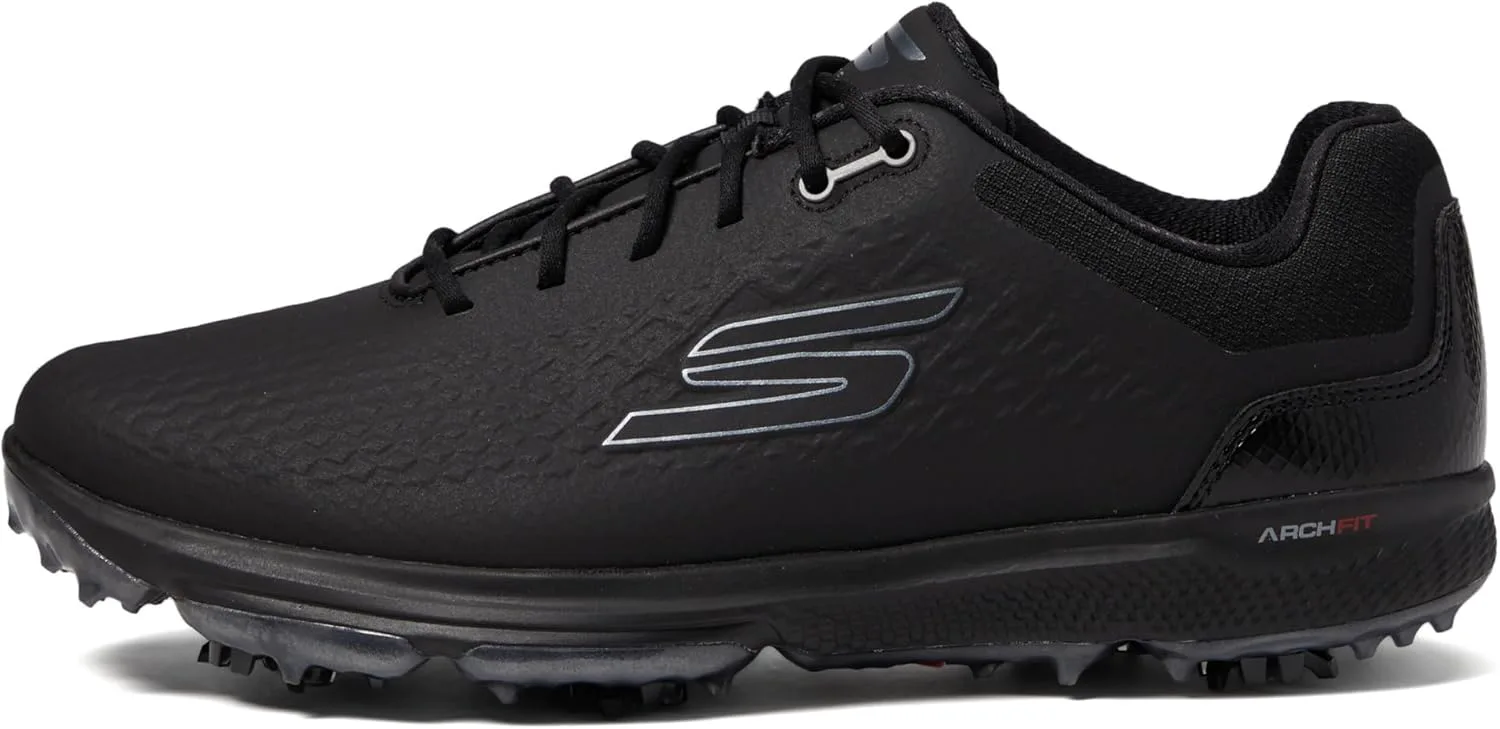 Мужские водонепроницаемые гольф-туфли Skechers Pro 6, черный — фото 4