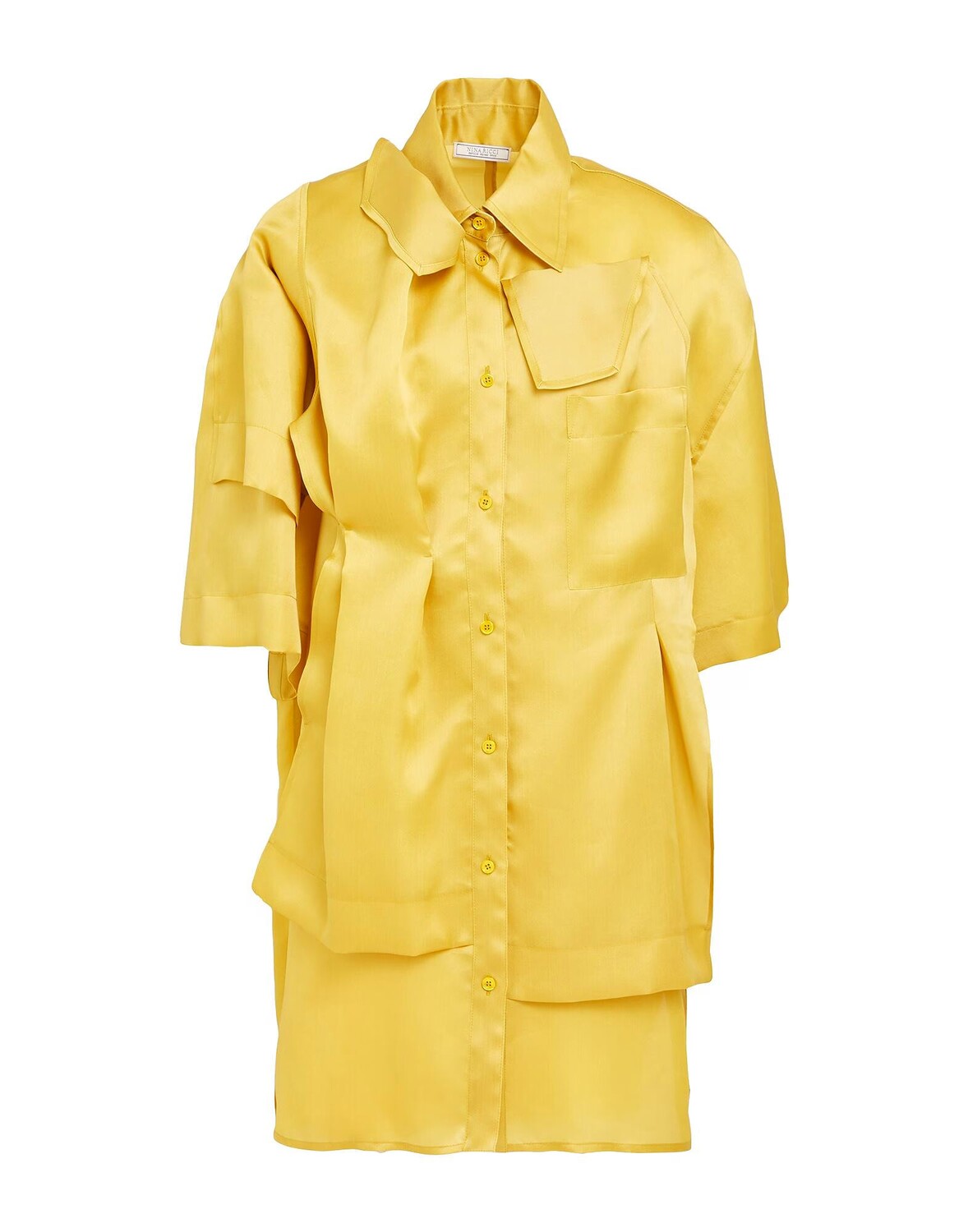 

Рубашка Nina Ricci, горчичный
