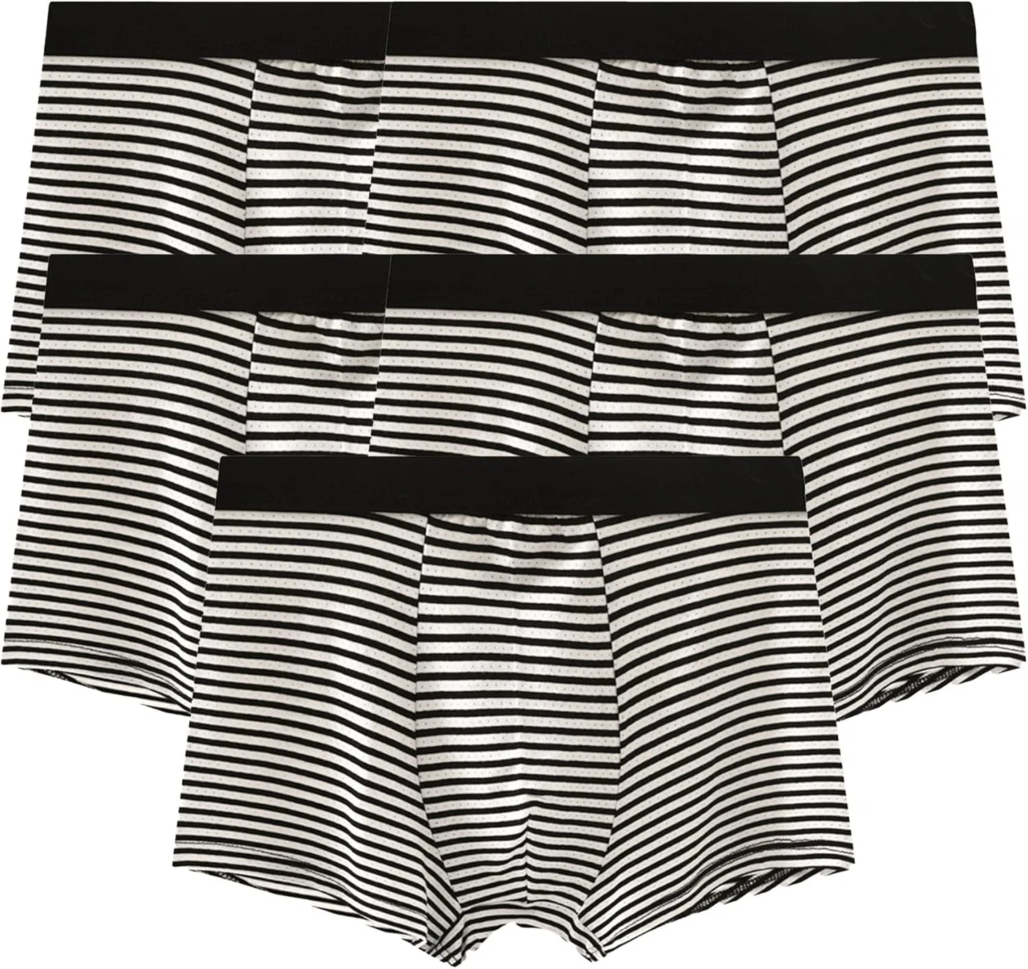 Боксеры мужские хлопковые Black-5pc