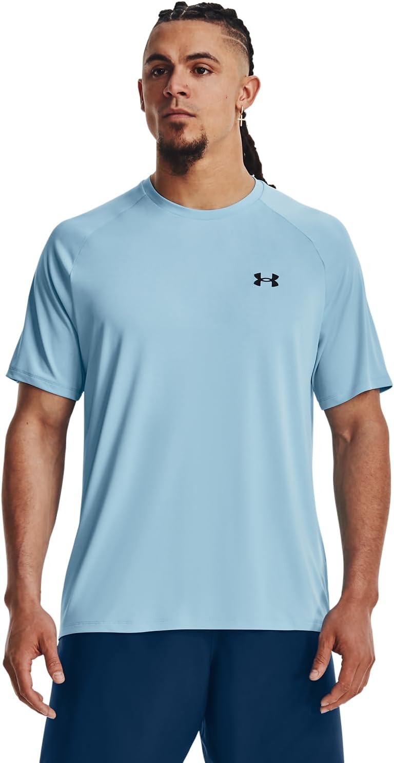 

Мужская футболка с коротким рукавом Under Armour Tech 2.0, (490) Blizzard/Black, Черный, Мужская футболка с коротким рукавом Under Armour Tech 2.0, (490) Blizzard/Black