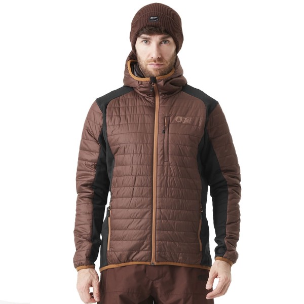 

Стеганая куртка Такашима Picture, коричневый, Черный, Стеганая куртка Такашима Picture, коричневый