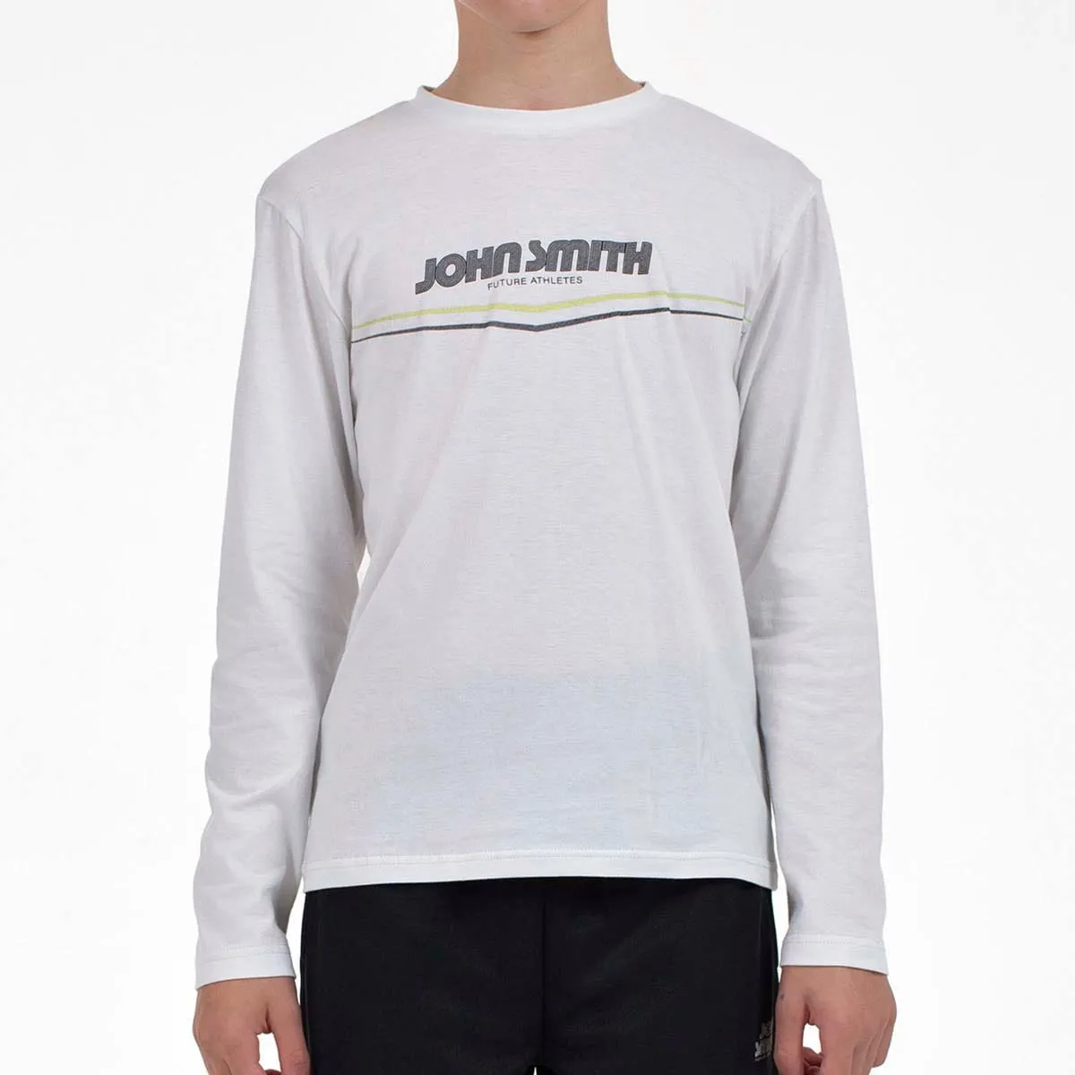 

Детская футболка с длинным рукавом Bales Ml John Smith, белый