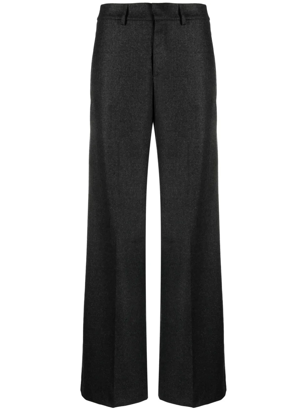 

Широкие брюки с завышенной талией P.A.R.O.S.H., серый