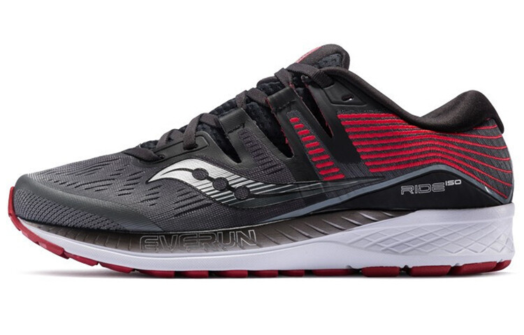 

Кроссовки Ride ISO для бега мужские низкие черные/красные Saucony