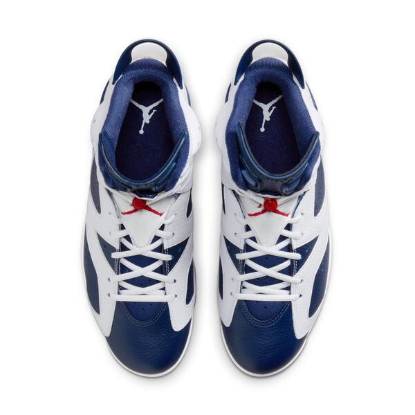 Кроссовки 6 ретро Air Jordan, белый — фото 3