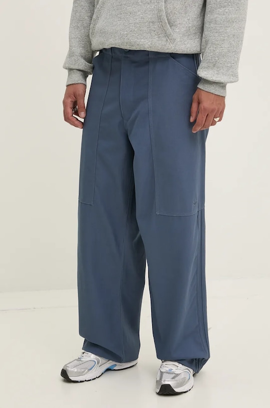 

Хлопковые брюки Adidas Originals, синий