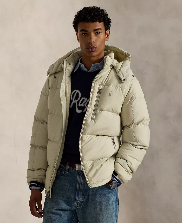 

Мужская куртка The Gorham Down Polo Ralph Lauren, загар/бежевый