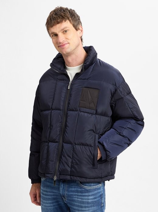 

Пуховик Armani Exchange, синий