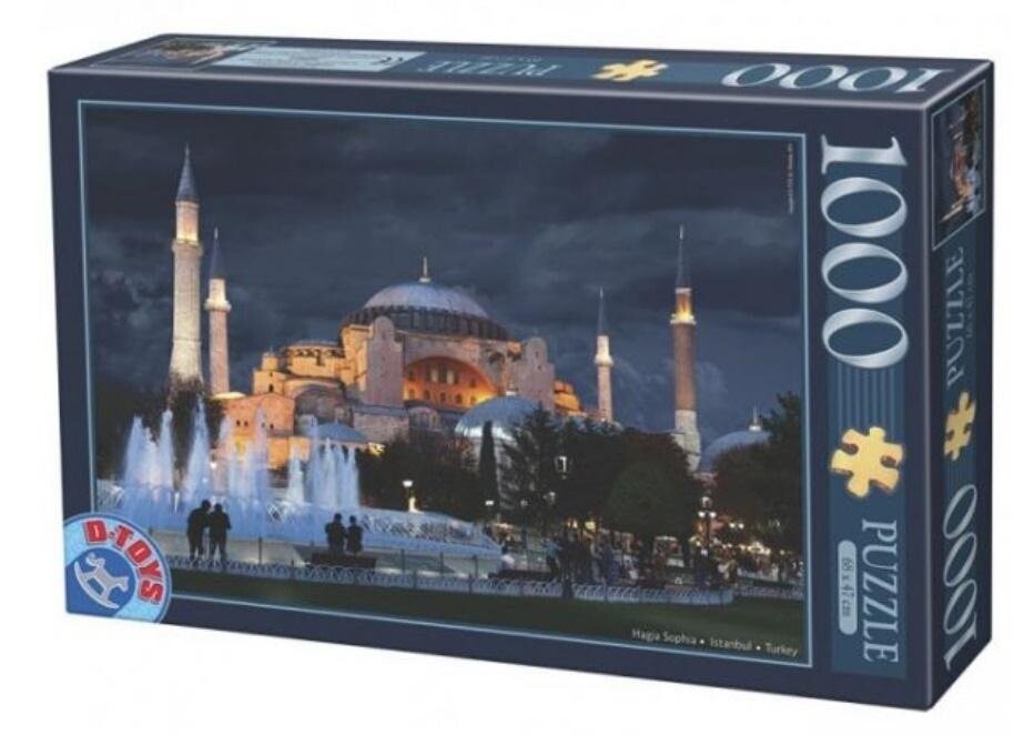 

D-Toys, пазл, Турция, Стамбул-Айя-София, 1000 шт.