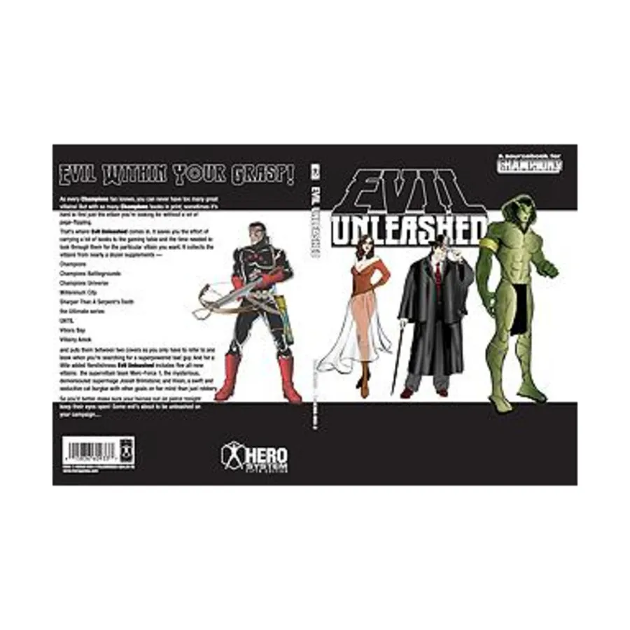 

Evil Unleashed, Champions (5th Edition), мягкая обложка