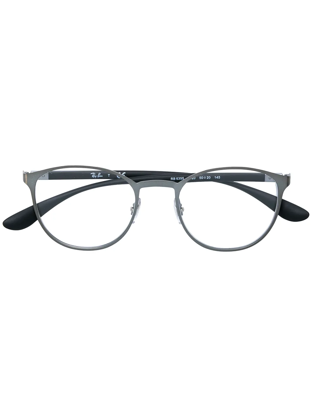 

Очки в круглой оправе Ray-Ban, серебристый