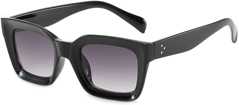 

Солнцезащитные очки «кошачий глаз» для женщин, ретро-винтажные солнцезащитные очки для женщин, очки с защитой от ультрафиолета UV400 для вождения TYUVIVO, C1 Black-grey