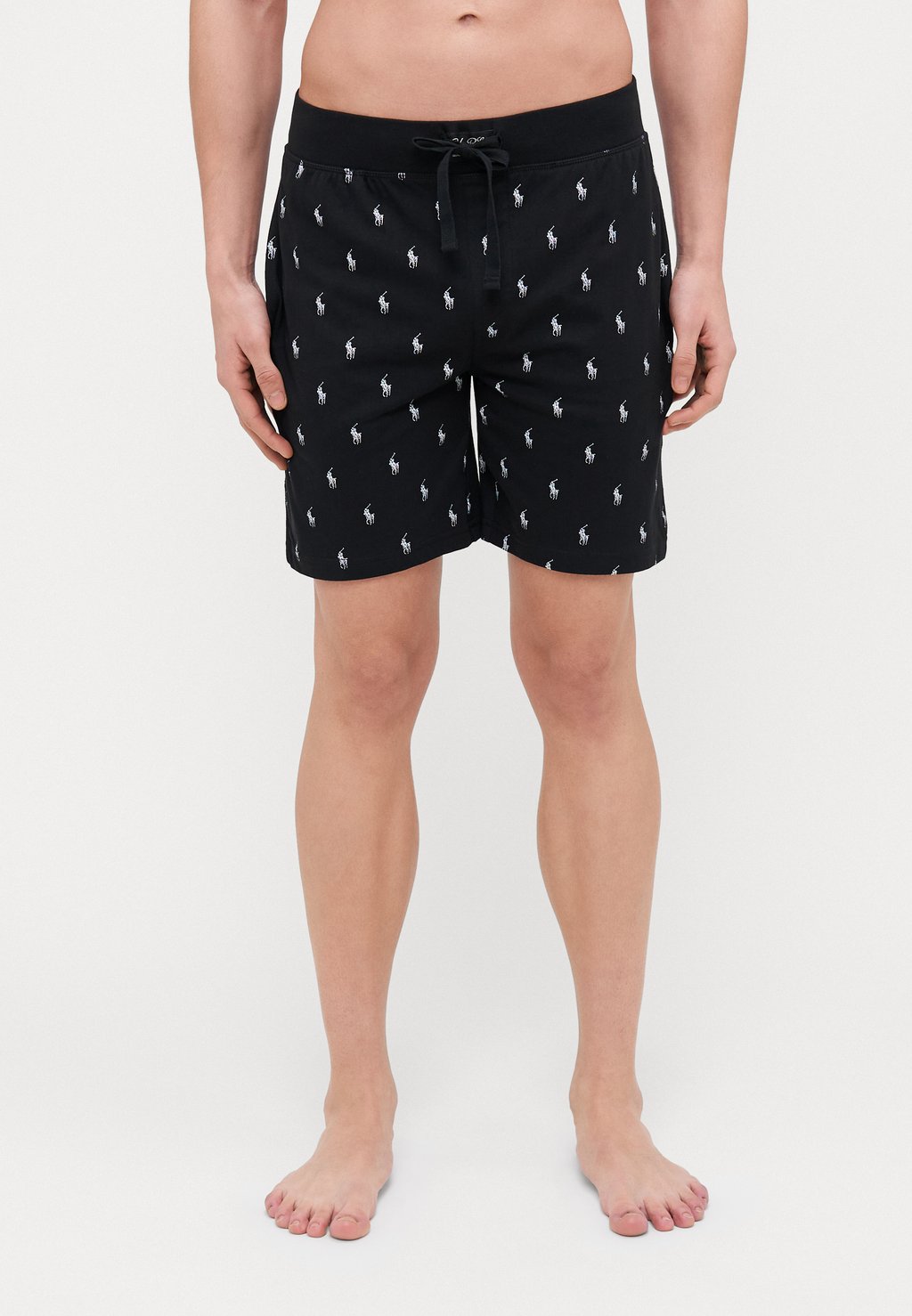 Пижамные штаны SLIM SHORT SLEEP BOTTOM Polo Ralph Lauren, черный