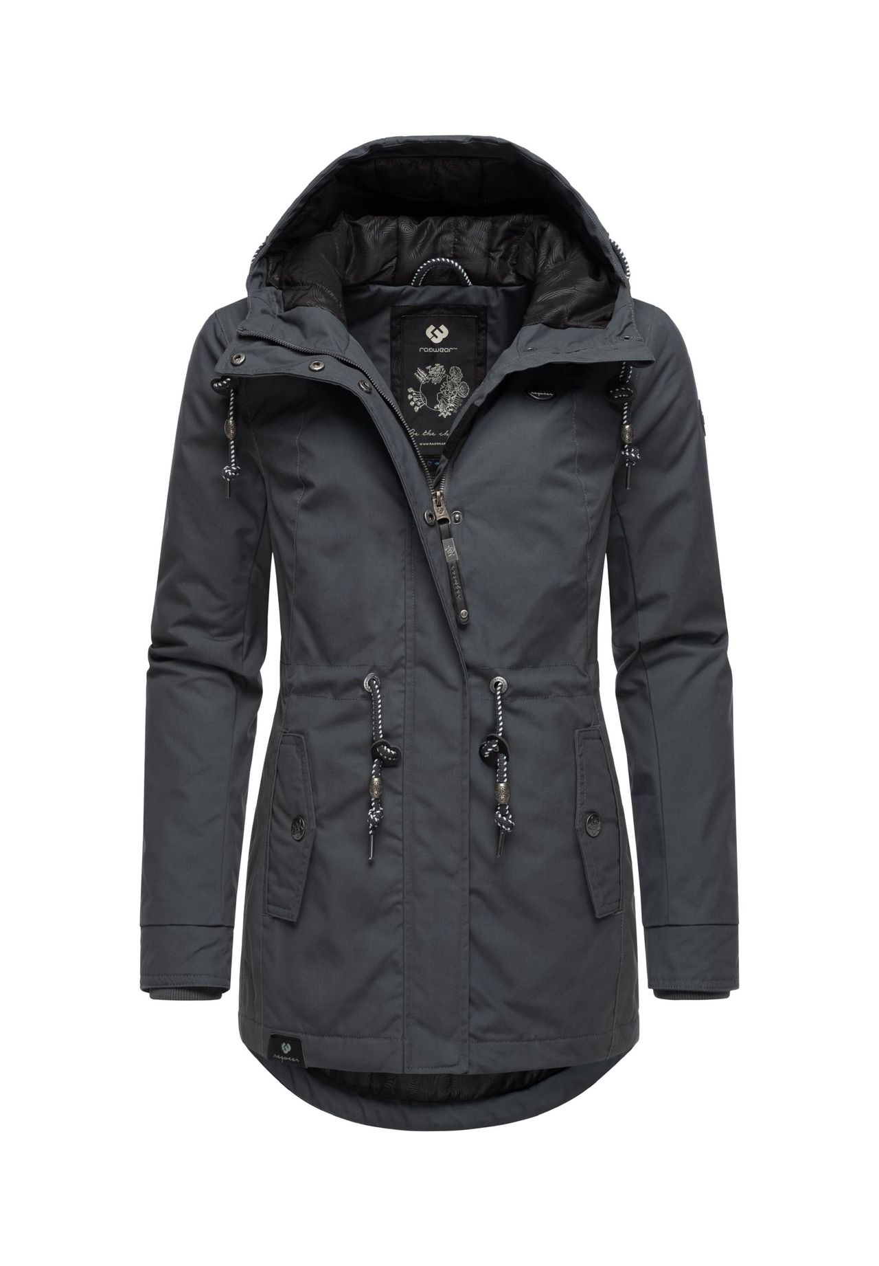 

Зимняя куртка Monadis Black Label Ragwear, черный