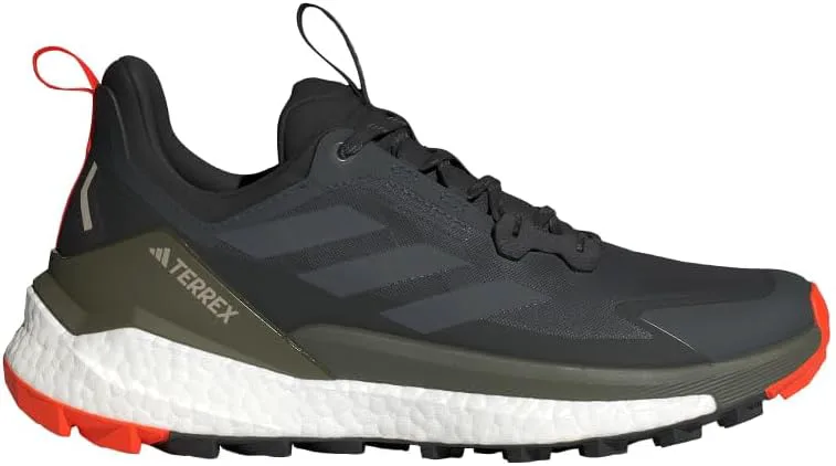 Мужские кроссовки Adidas Terrex Free Hiker 2.0 Low, серый/черный — фото 2