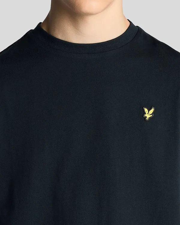 Простая футболка Lyle & Scott, Dark Navy — фото 4