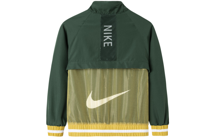 Куртки и пальто grass green для детей 3-7 лет Nike, зеленый — фото 4