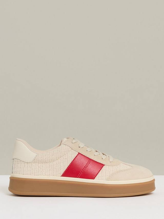 Lizzie Woven низкие кеды Reiss, Neutral