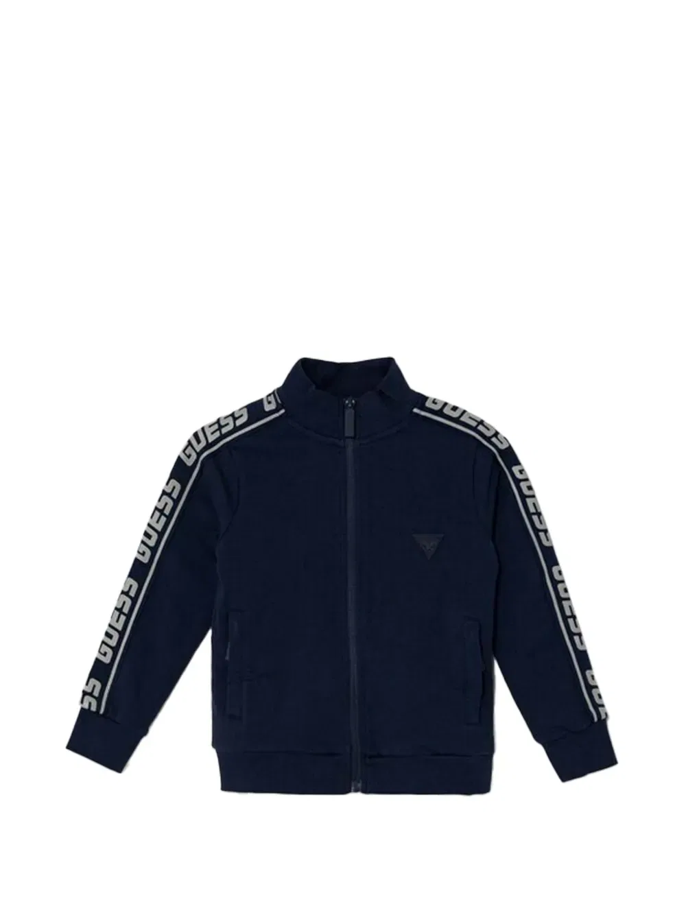 Куртка с воротником-стойкой на молнии Guess Kids, синий