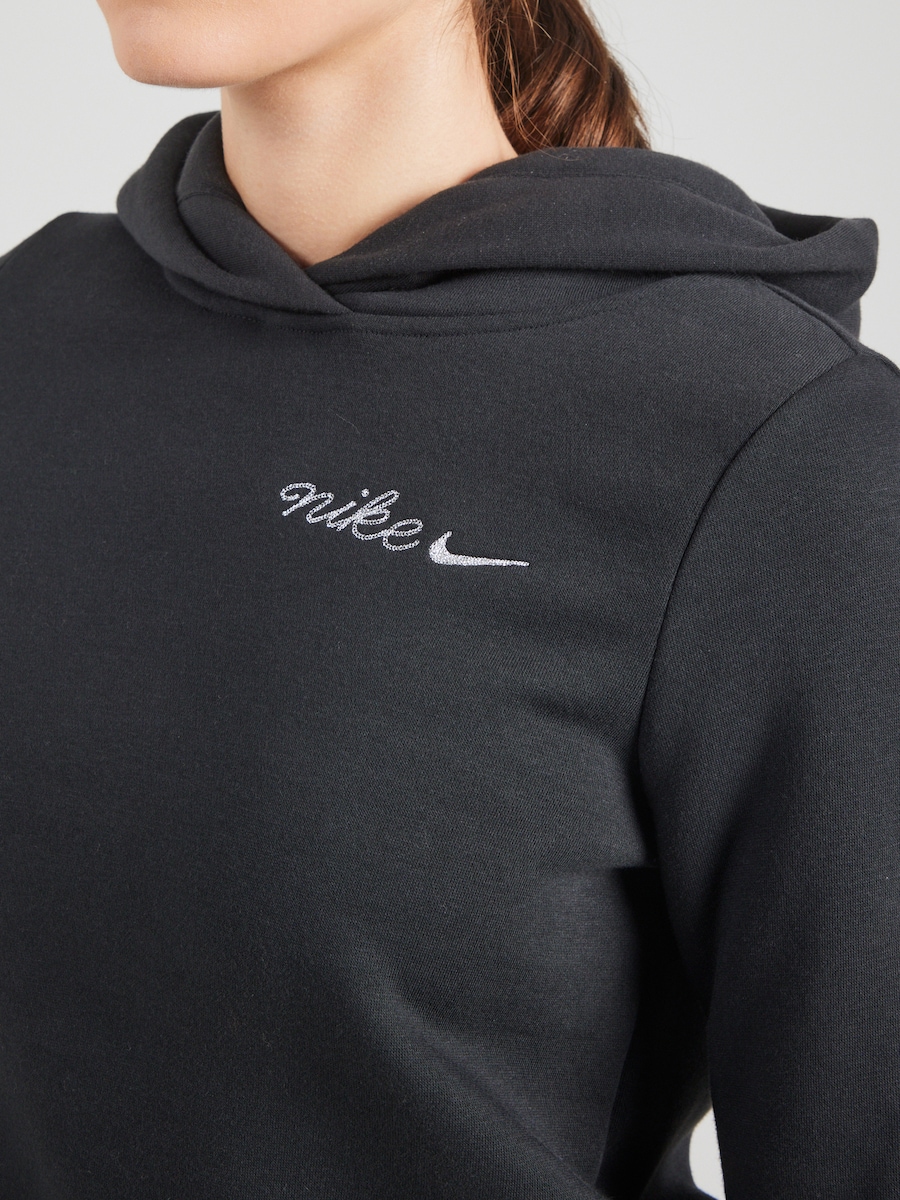 Толстовка Nike Sportswear Phoenix Fleece, черный — фото 2