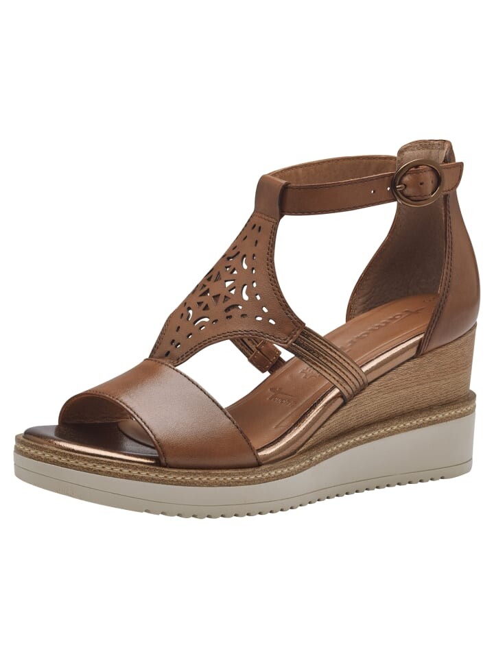 

Сандалии на плоской подошве Tamaris Sandalette, коричневый