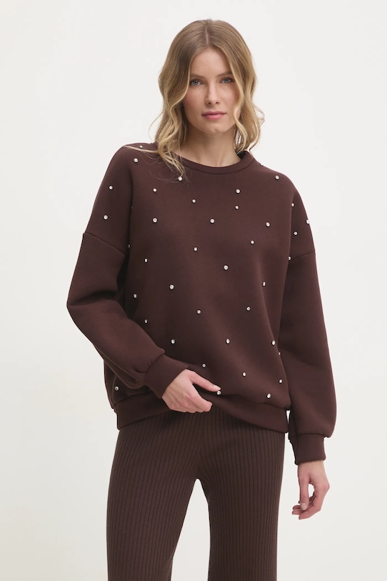 

Толстовка Answear.Lab, коричневый