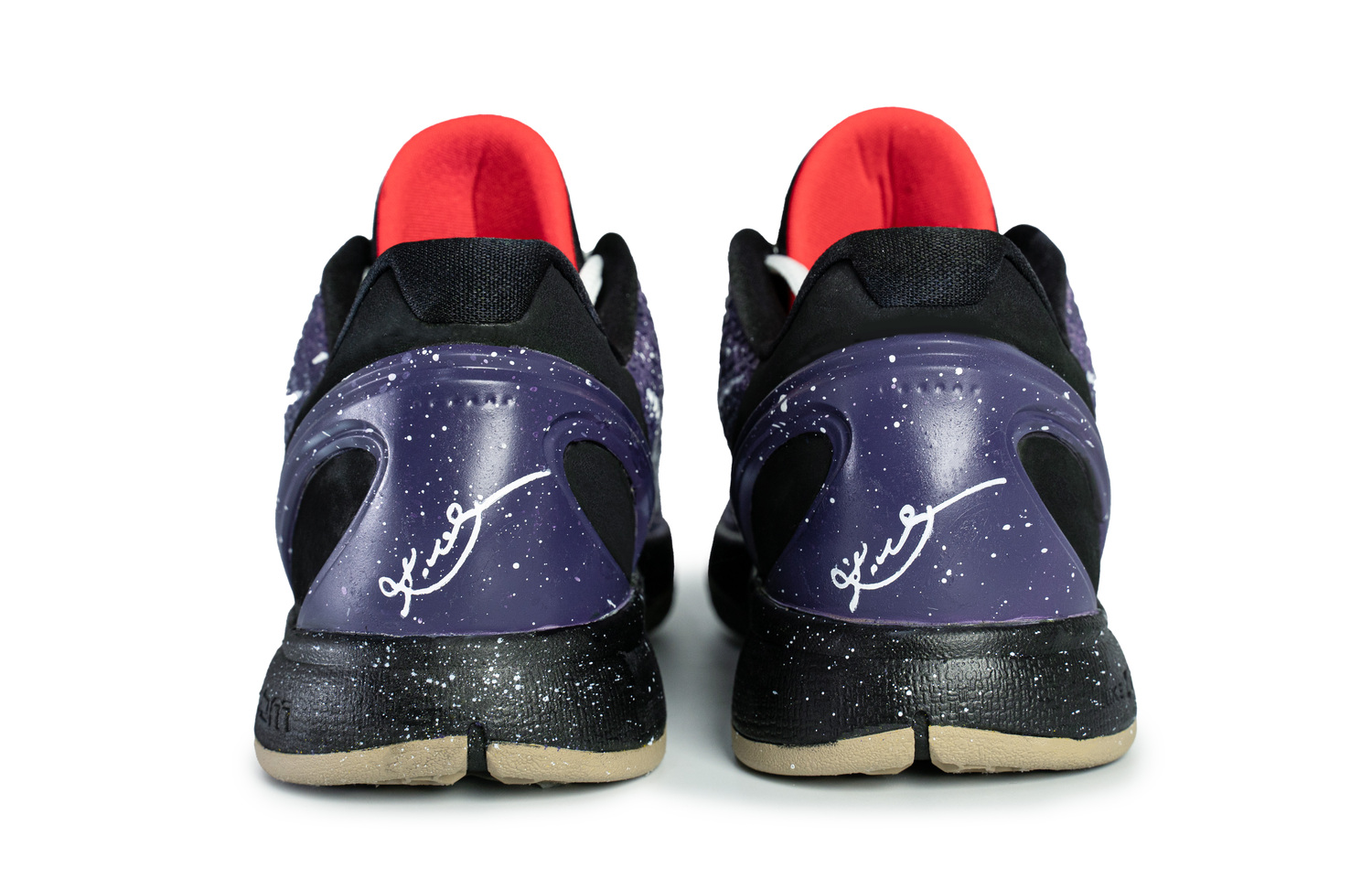 Nike Zoom Kobe 6 Противоскользящие Износостойкие Низкие Баскетбольные Кроссовки Унисекс Фиолетовые — фото 4