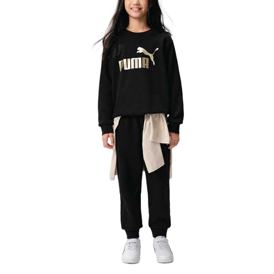 PUMA Повседневные спортивные брюки Sportstyle Collection Black детские — фото 3