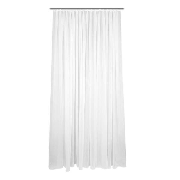 

Штора Home Wohnideen Flamio, 600x160x1 см, белый