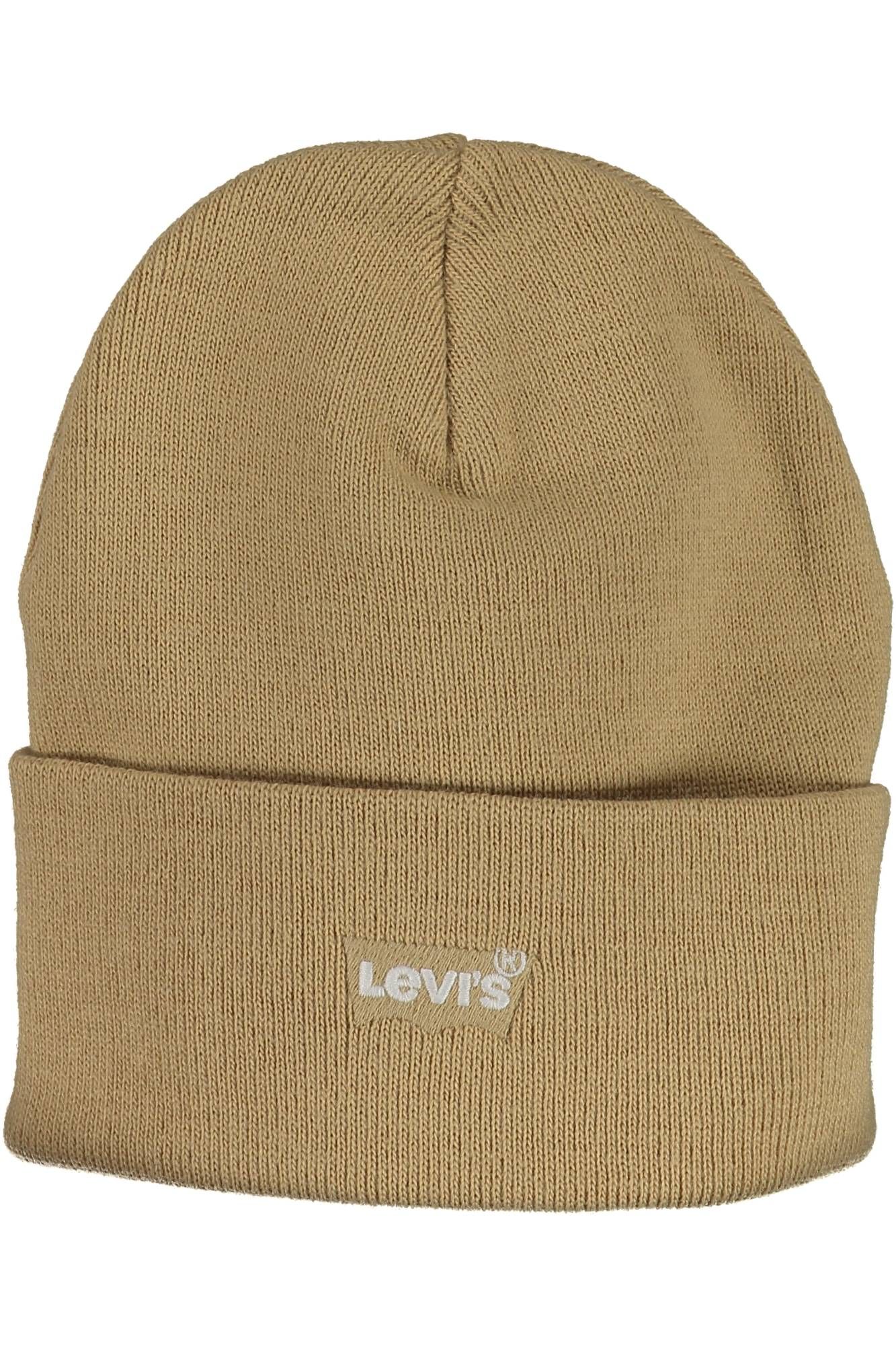 

Бежевая акриловая женская шляпа Levi´s