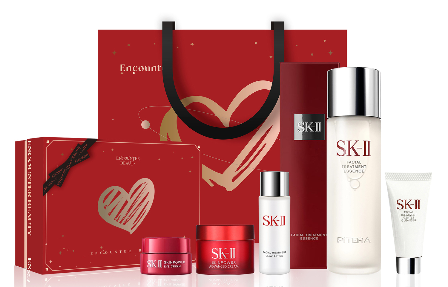 Подарочный набор уходовой косметики SK-II включающий Miracle Water 230 мл, 7 предметов — фото 2