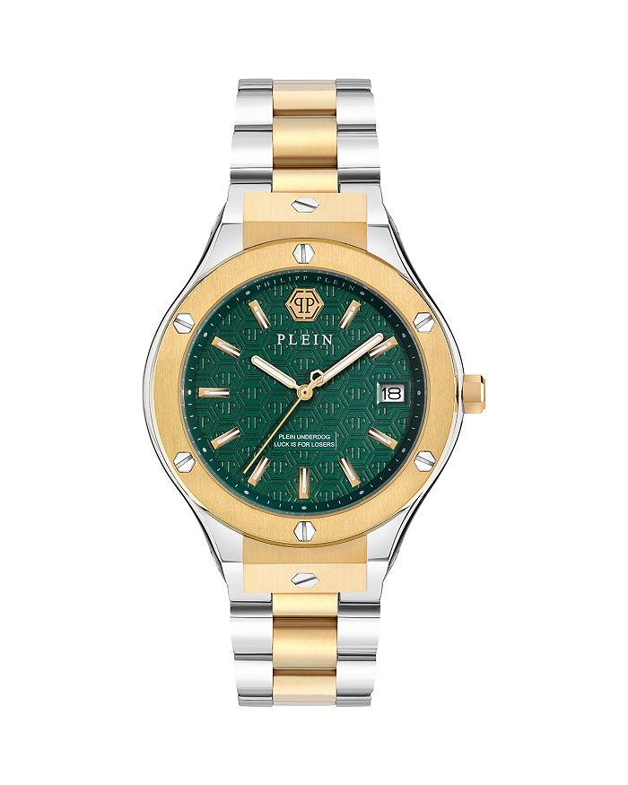 

Plein Underdog Watch, 44mm PHILIPP PLEIN, зеленый