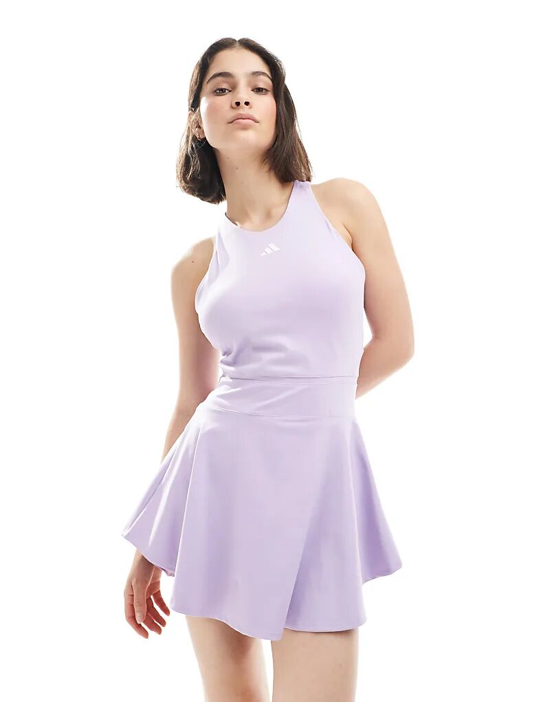 

Платье Adidas Running Tennis climacool Y-dress в цвете Powder Plum