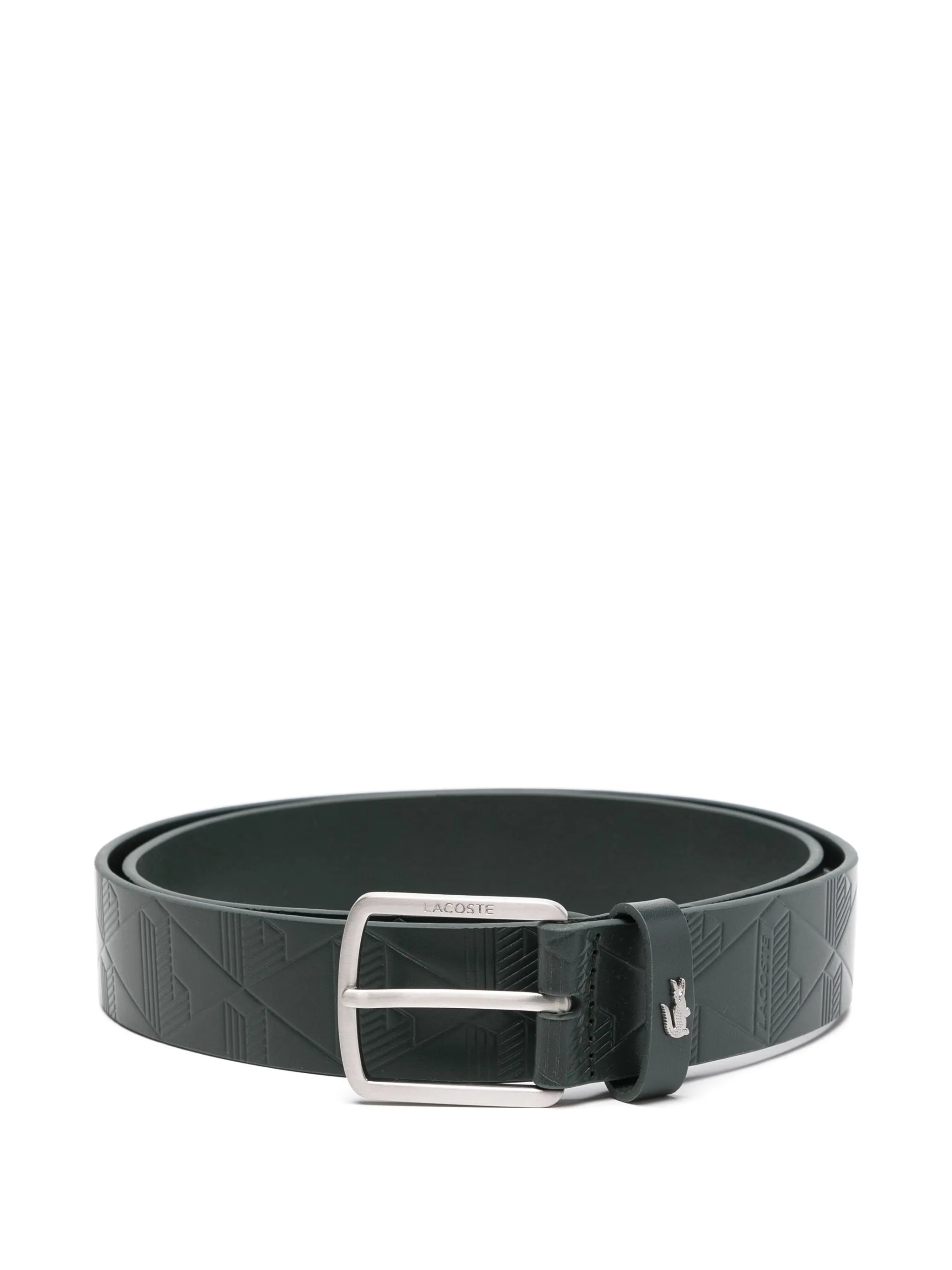 

Ремень с монограммой Lacoste, зеленый