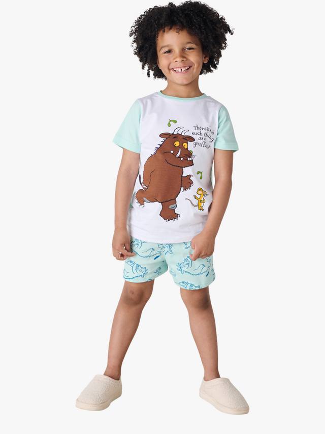 

Детский пижамный комплект Gruffalo из хлопка Brand Threads, Blue/Multi