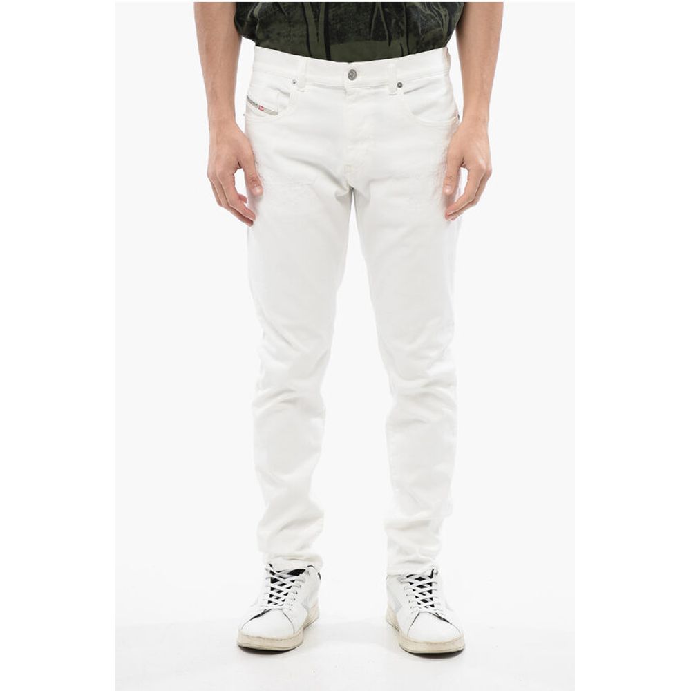 

Белые хлопковые джинсы Деним Diesel, White