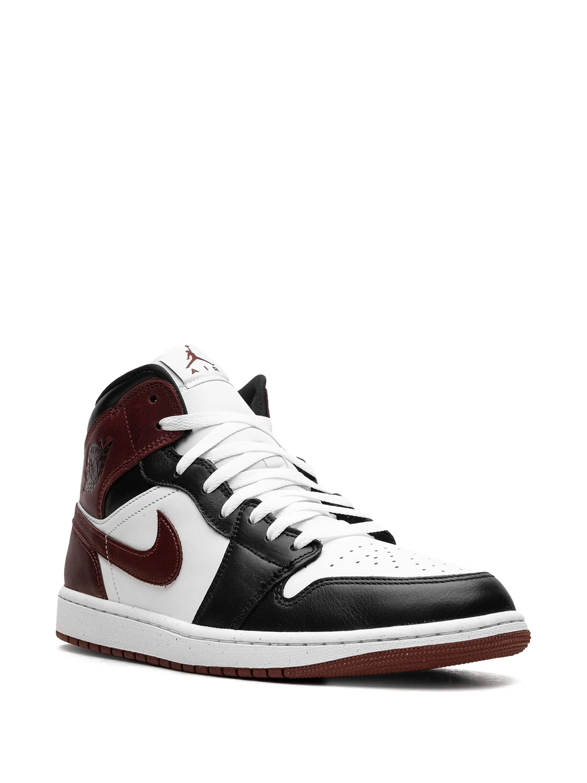 Кроссовки Jordan 1 Mid SE Dark Pony, белый — фото 2