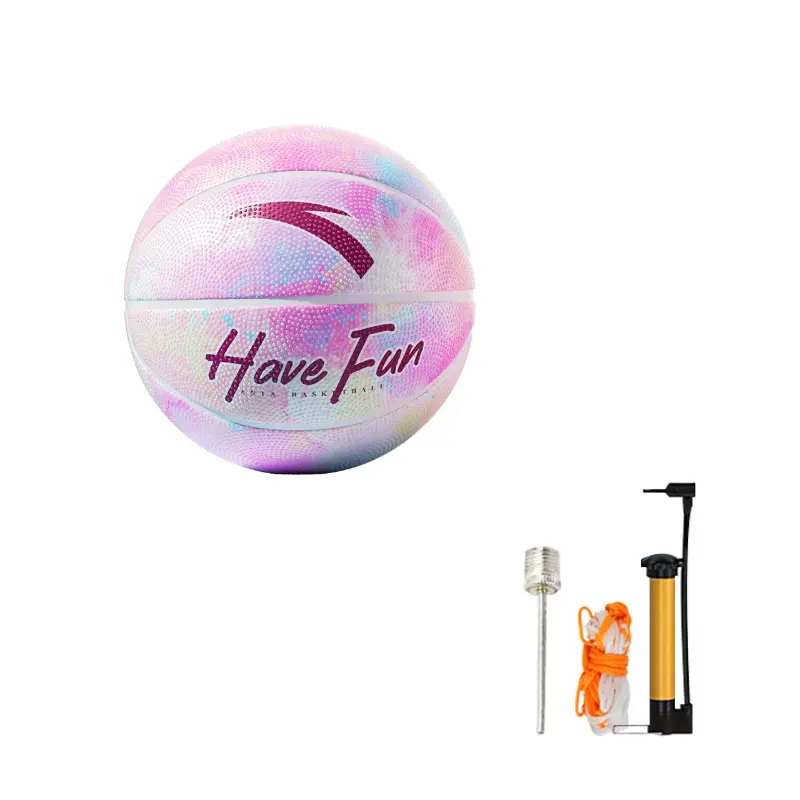 

Китайский резиновый баскетбольный мяч размер 45, размер 7 для тренировок и соревнований унисекс ANTA