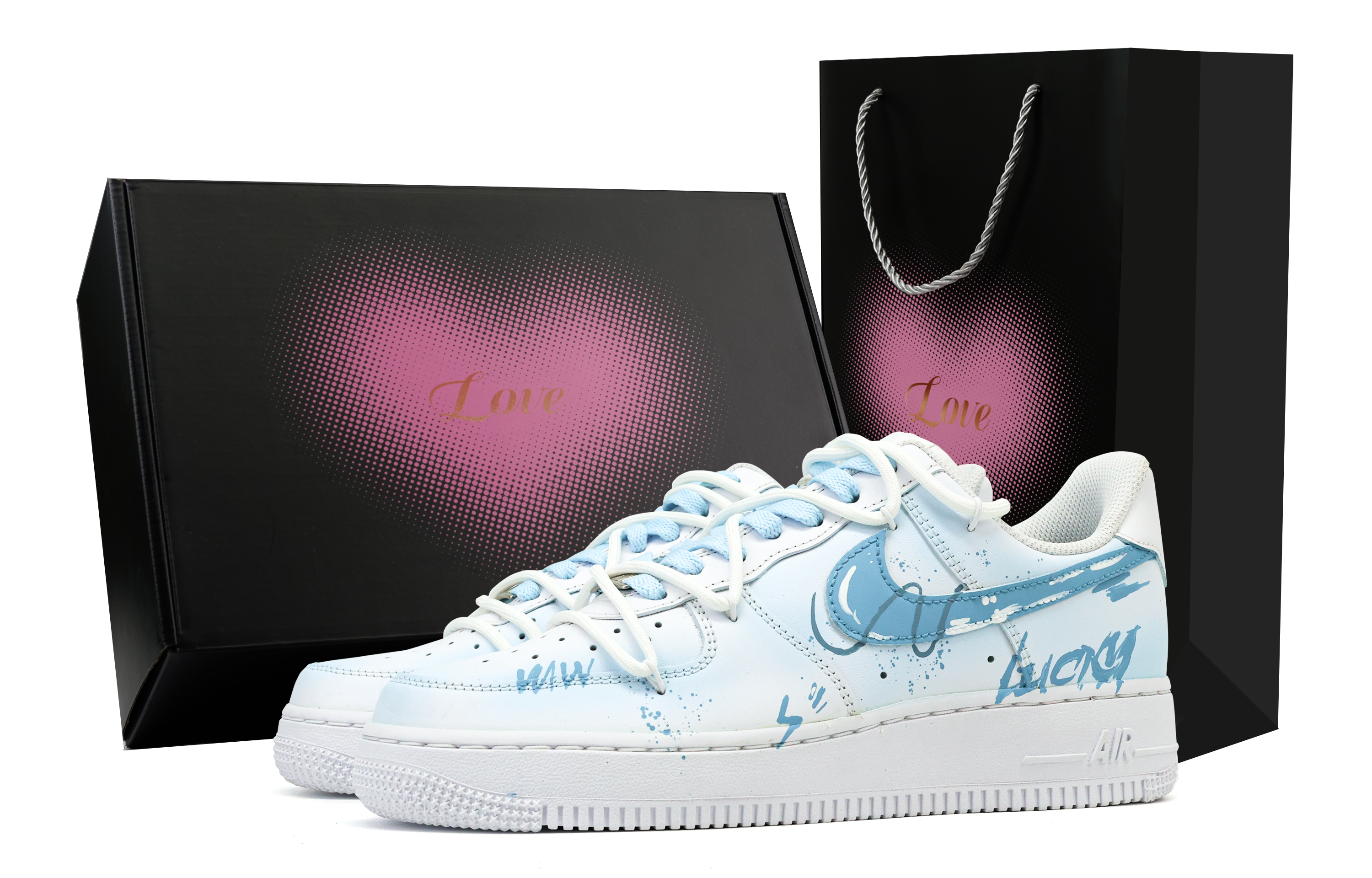 

Nike Кроссовки Air Force 1 Low Top для скейтбординга, мужские, темно-синие