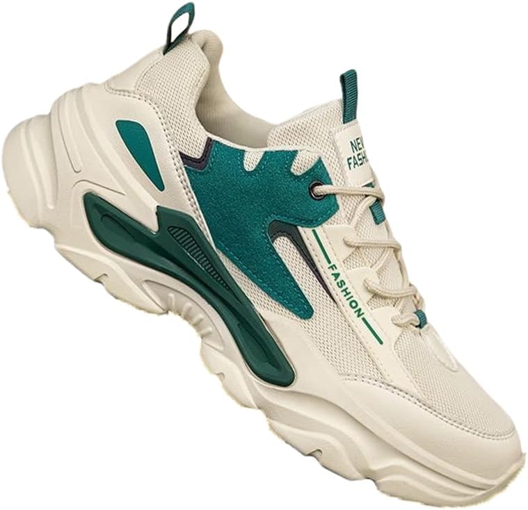 

Мужские модные кроссовки Clolinde, подобранные по цвету, дышащие, низкие, на шнуровке, бежевый