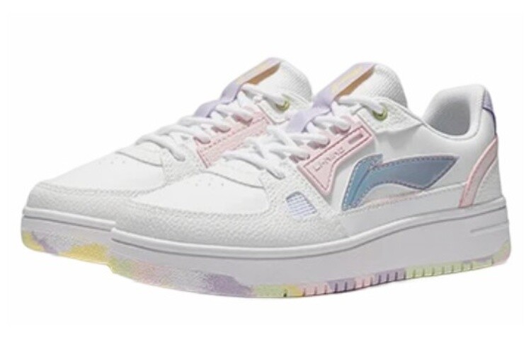 Детские кроссовки для скейтбординга GS Low-top Standard White/Purrose Powder Lining Young — фото 4