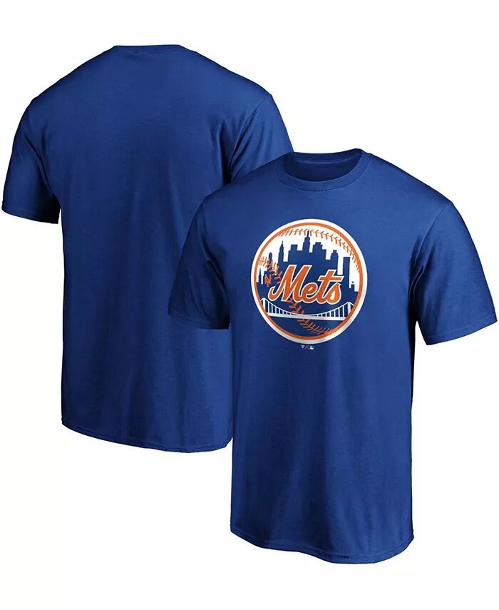 

Мужская футболка Royal New York Mets Cooperstown Collection Forbes Team Fanatics