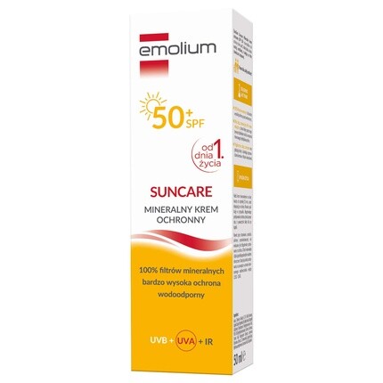 Suncare Минеральный защитный крем для детей и взрослых Spf50+ 50мл, Emolium — фото 3