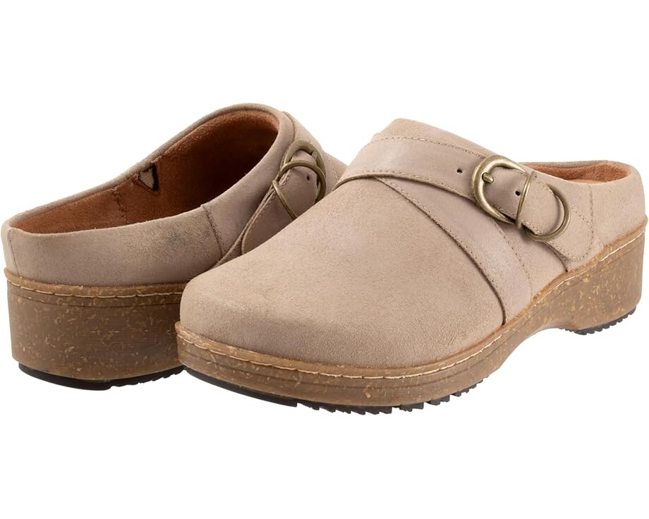 Сабо SoftWalk Asmara, цвет Taupe Suede