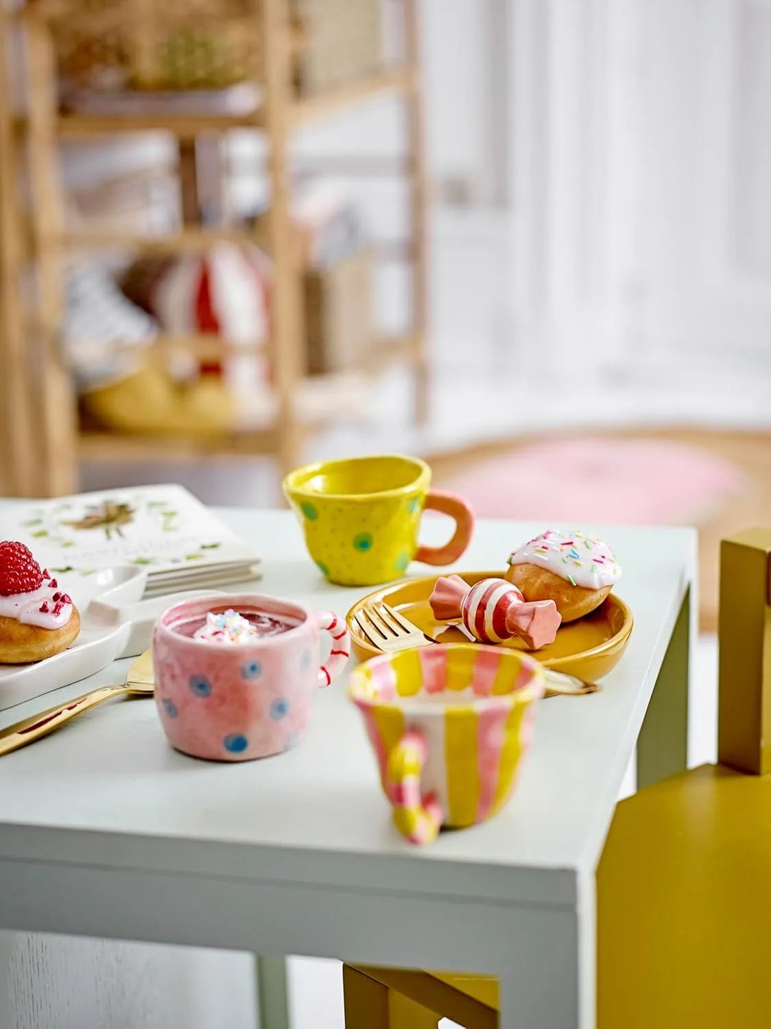 Керамическая кружка Bloomingville Nini Stoneware Rose — фото 3