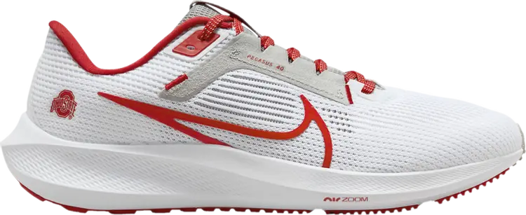 

Кроссовки Air Zoom Pegasus 40 'Ohio State', белый, Серый, Кроссовки Air Zoom Pegasus 40 'Ohio State', белый