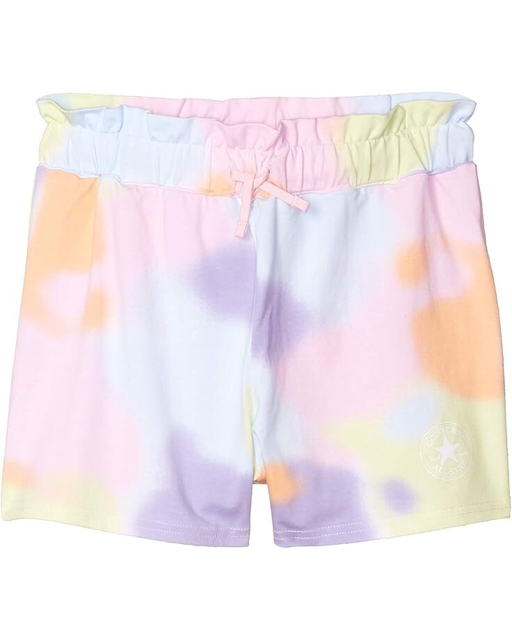 

Шорты Converse Kids Chuck Patch Paper Bag Shorts, цвет Pastel Blur