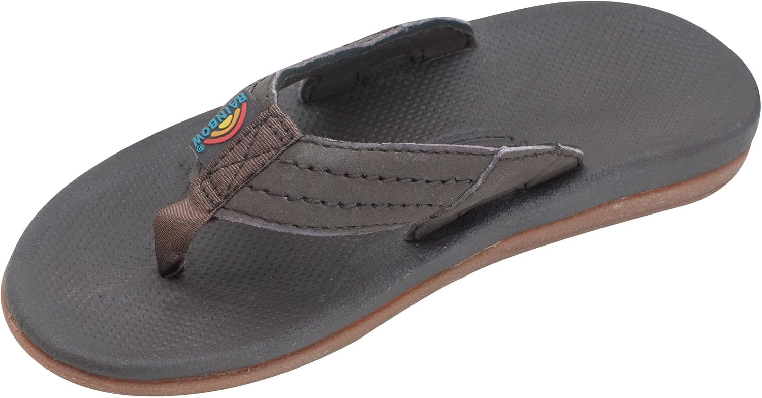 

Детские сандалии Rainbow Sandals Cape из формованной резины, темно-коричневый