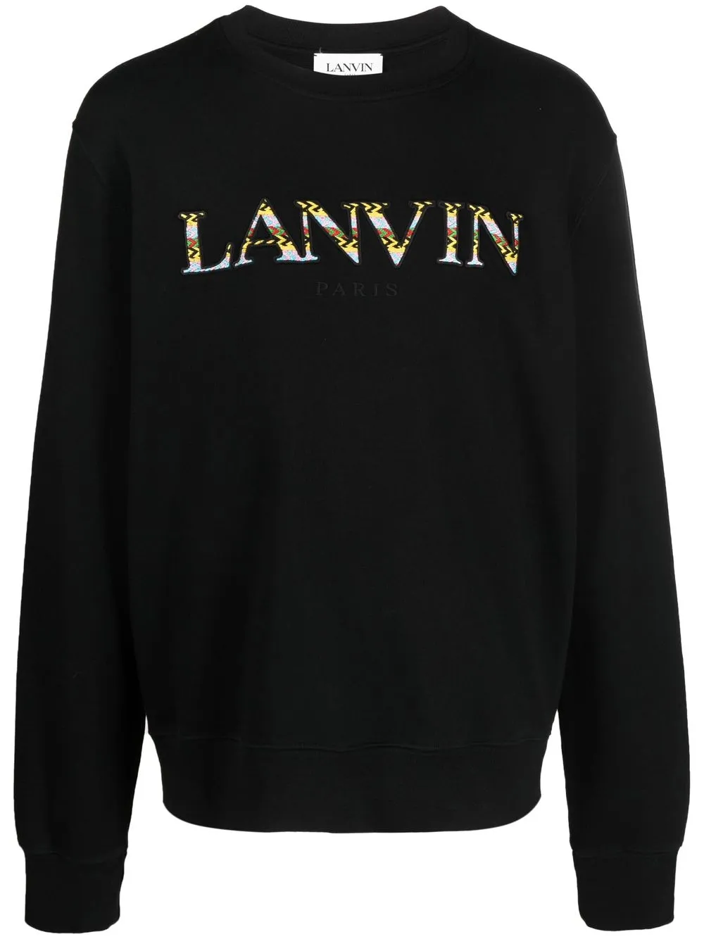 

Толстовка с вышитым логотипом Lanvin, черный